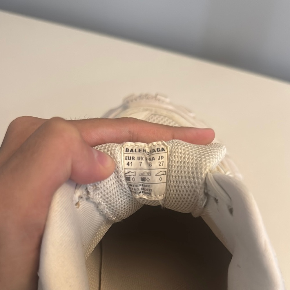Balenciaga bouncer White Athletic sneaker - Picture 4 of 5